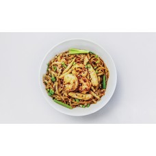 Рисовая лапша с креветками и курицей Рисовая лапша с креветками и курицей